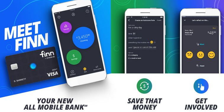 Finn néobanque JP Morgan Chase Fintech