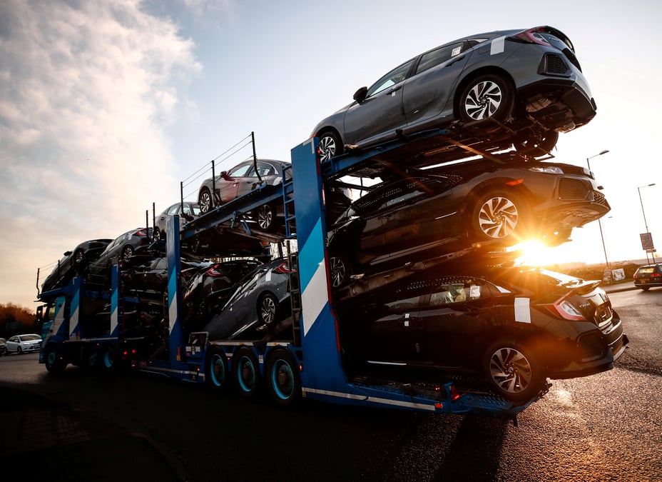 Grande bretagne: les ventes de vehicules neufs a leur plus bas depuis 1946