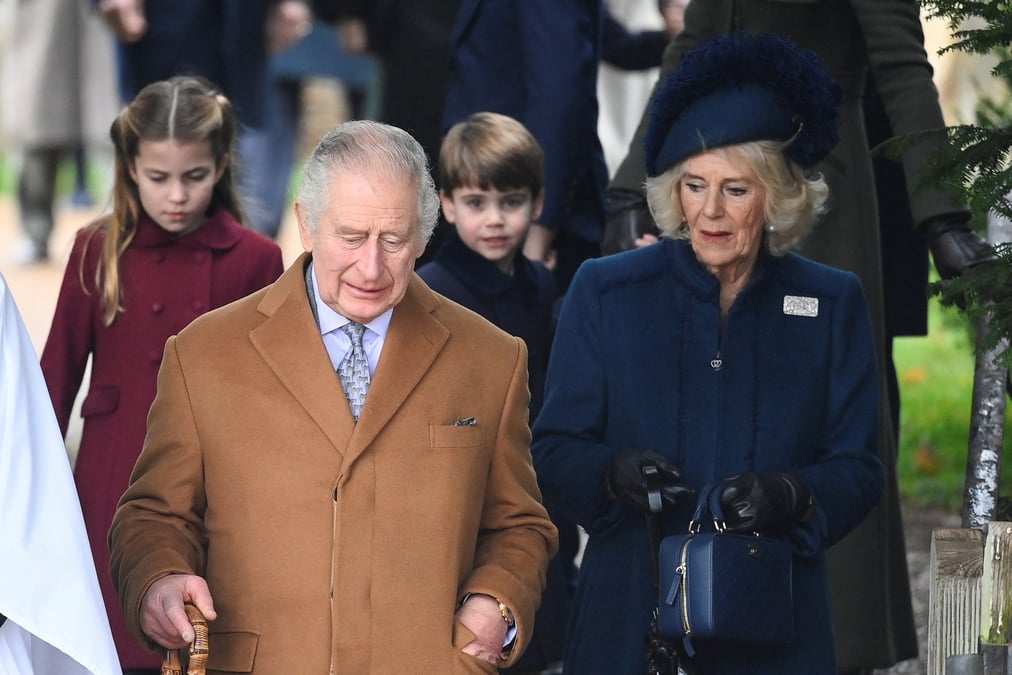 Le roi charles iii et la reine camilla