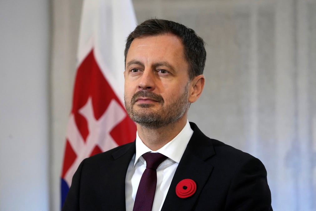 Le premier ministre slovaque eduard heger en visite en estonie