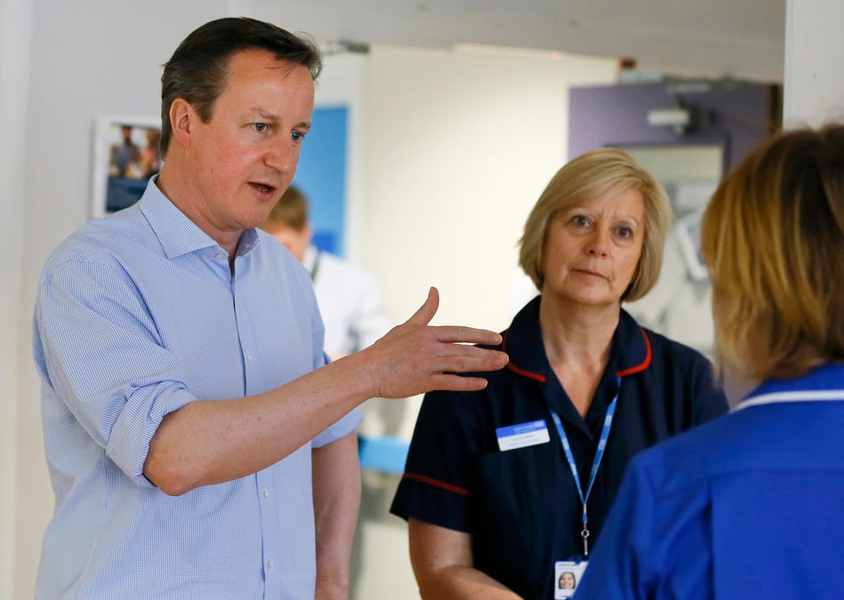 Un sondage place les tories en tete pour les elections du 7 mai