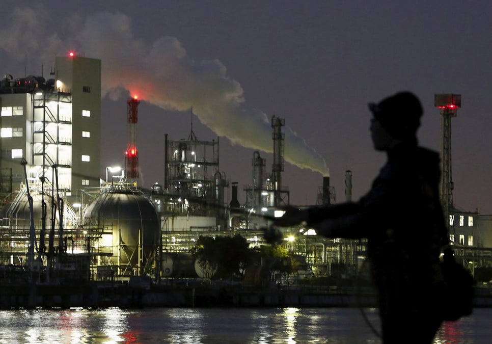 Forte contraction de l'activite manufacturiere au japon