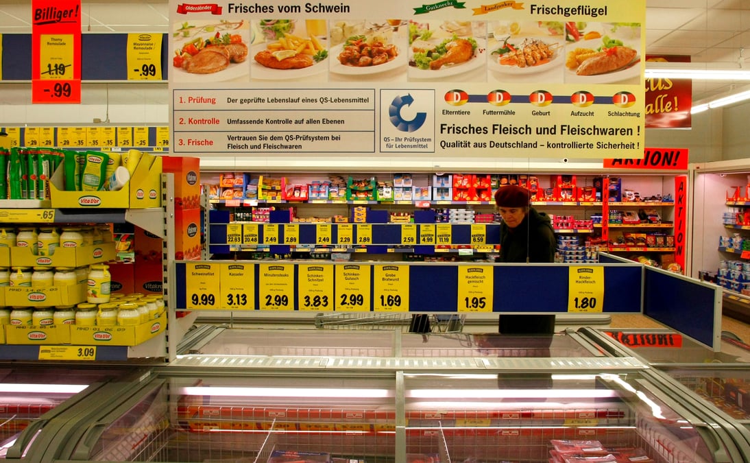 Inflation de 0,4% en juillet en allemagne