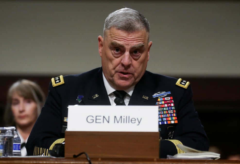 Usa: le general milley confirme comme president de l'etat-major interarmes