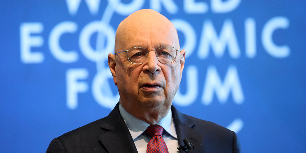 H318 IDÉES Klaus Schwab, fondateur du symposium européen du management en 1971, qui deviendra le Forum économique mondial en 1987