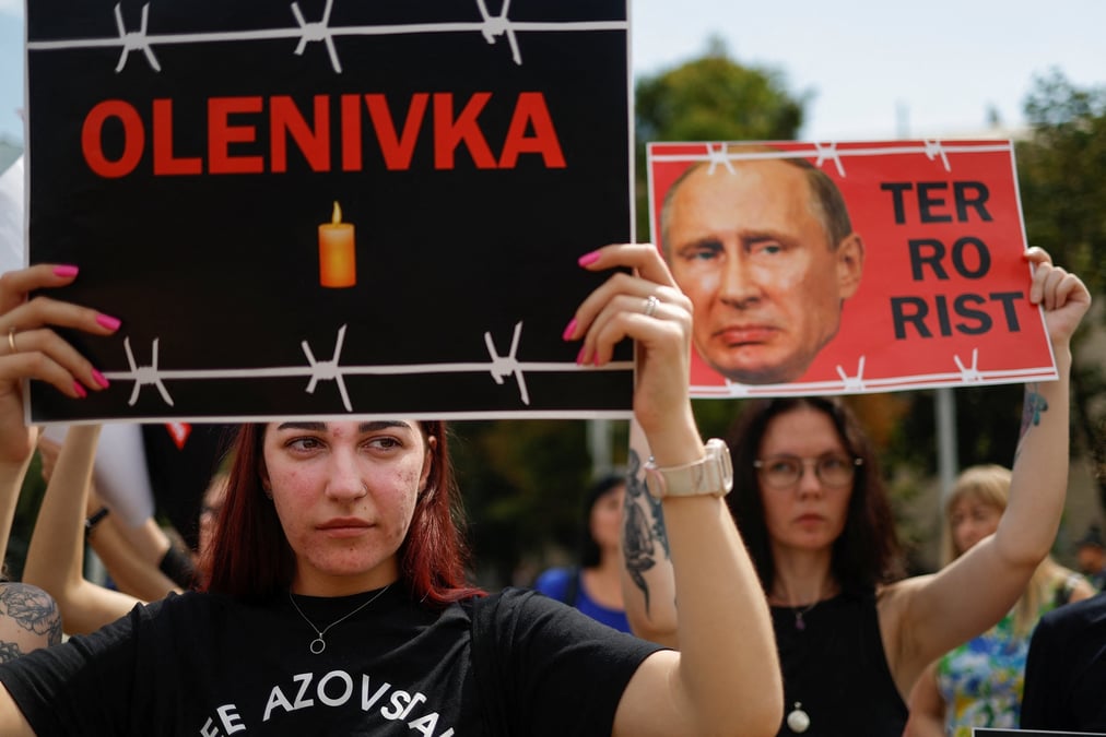 La russie dit avoir invite des experts de l'onu a enqueter sur olenivka