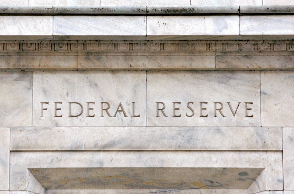 Le batiment de la reserve federale americaine a washington (etats-unis)