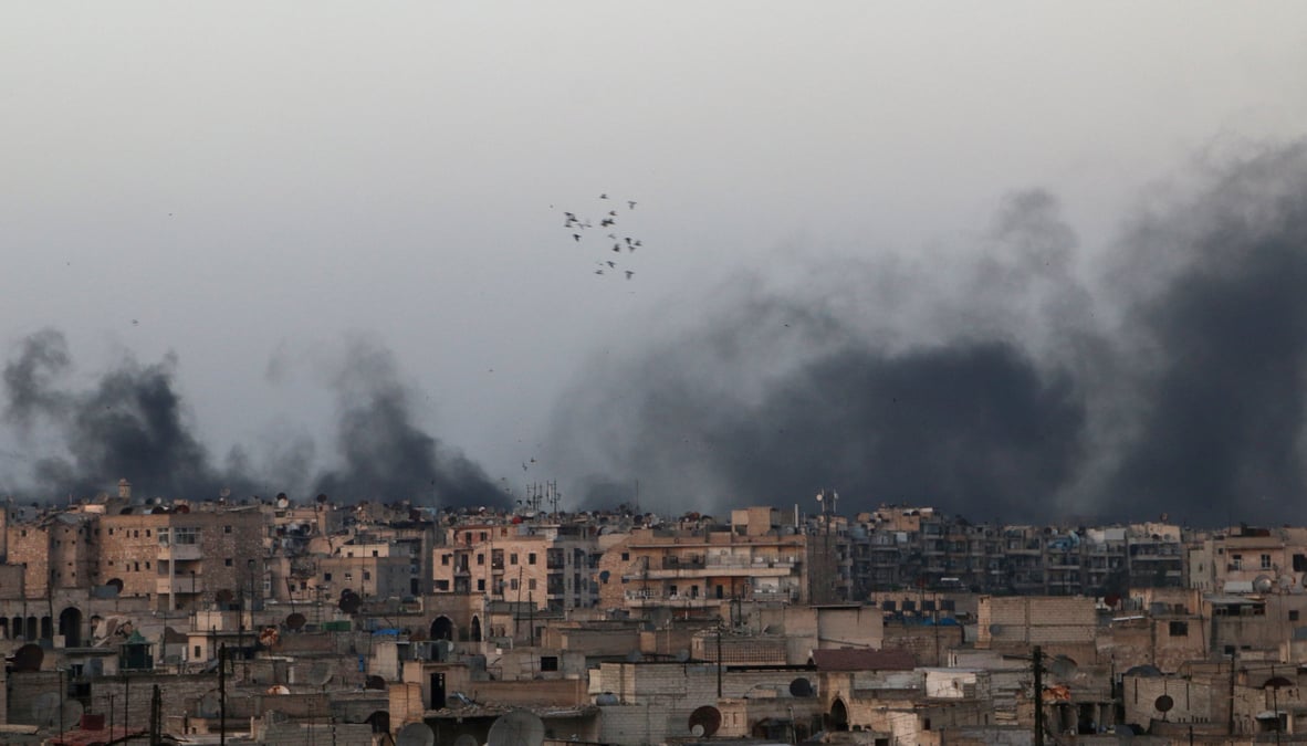 Raids aeriens sur la ville syrienne d'alep