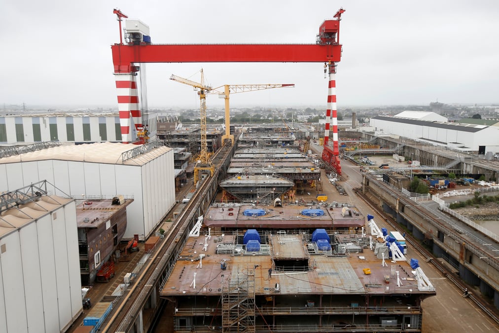 Les chantiers de l'atlantique lancent leur propre ecole