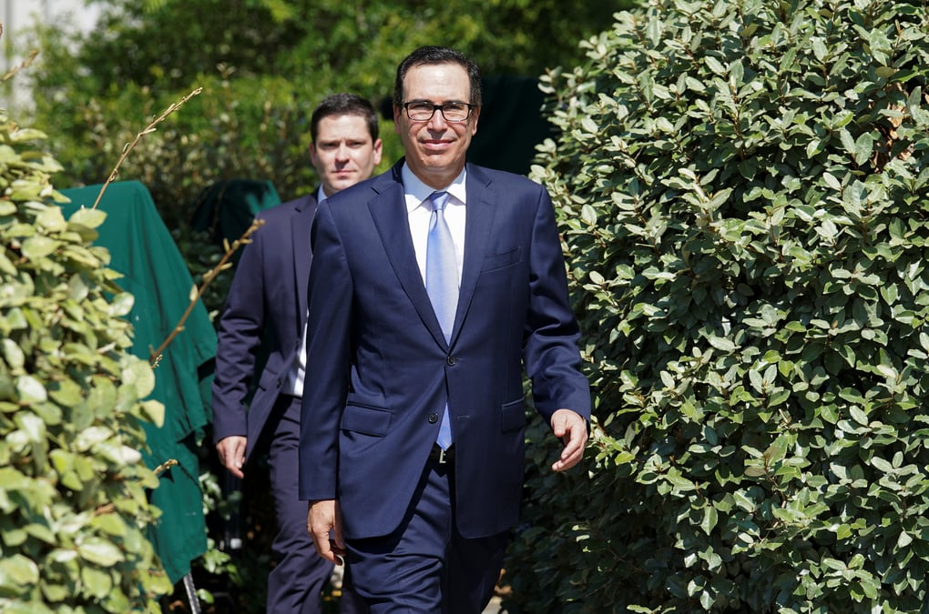 Taxe numerique: les usa n'ont encore rien decide concernant la france, dit mnuchin