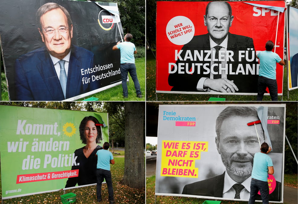 Les allemands aux urnes pour tourner la page merkel