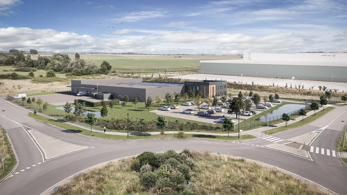 Le laboratoire d'Agrolab sera installé à Heudebouville, dans l'Eure, en bordure de l'autoroute A13.