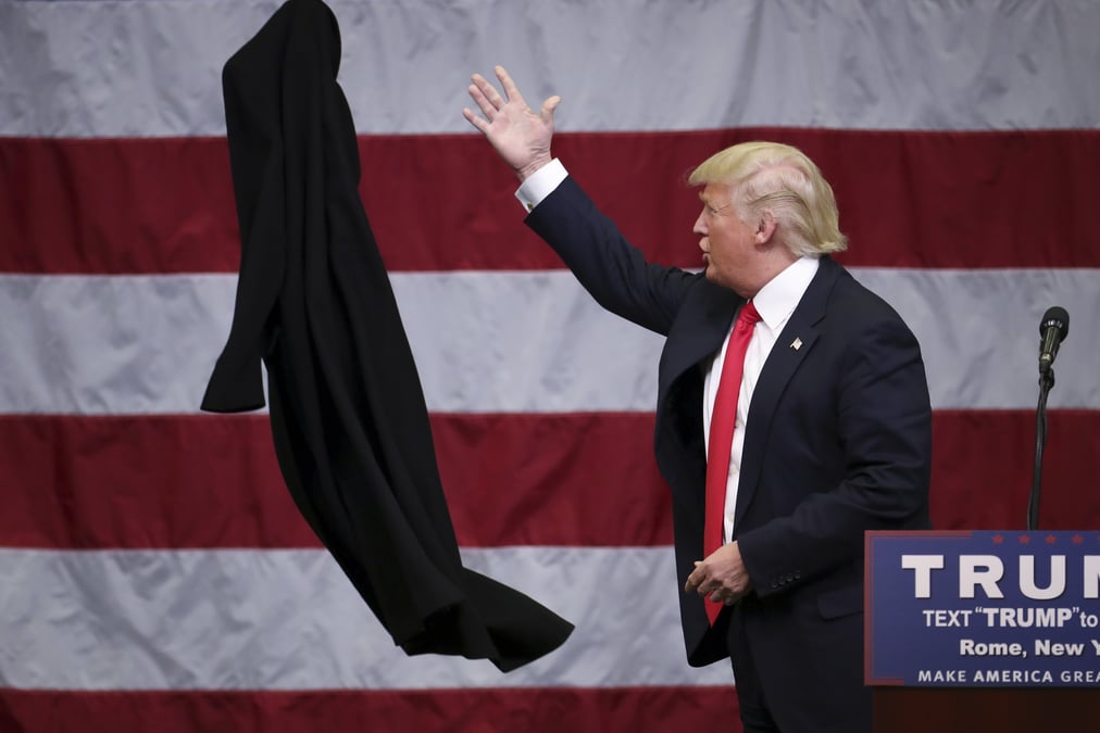 Donald trump cherche a retoucher son image