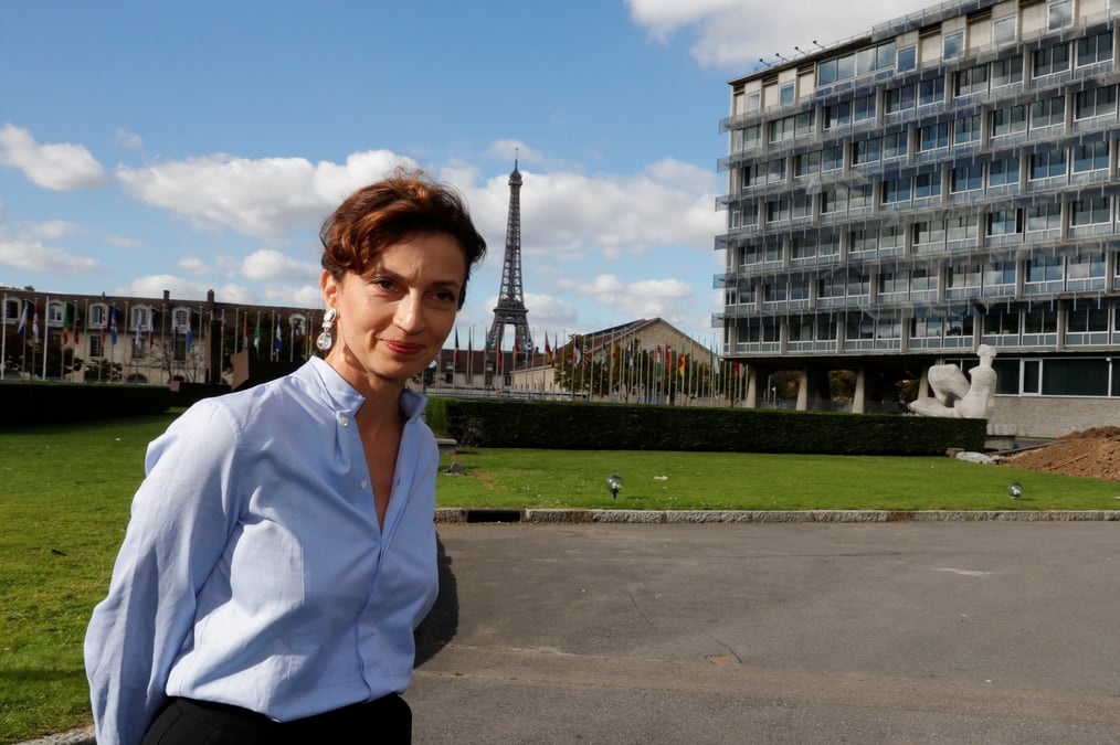 Audrey azoulay, une "universaliste" a l'unesco