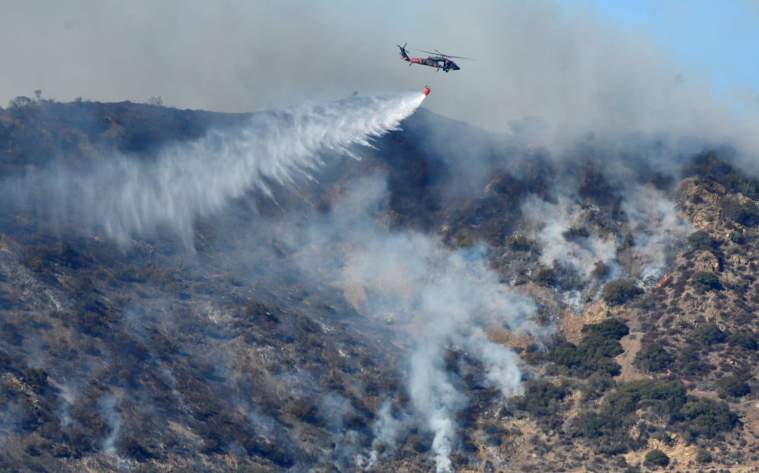 Le thomas fire en passe de devenir le 3e feu majeur en californie