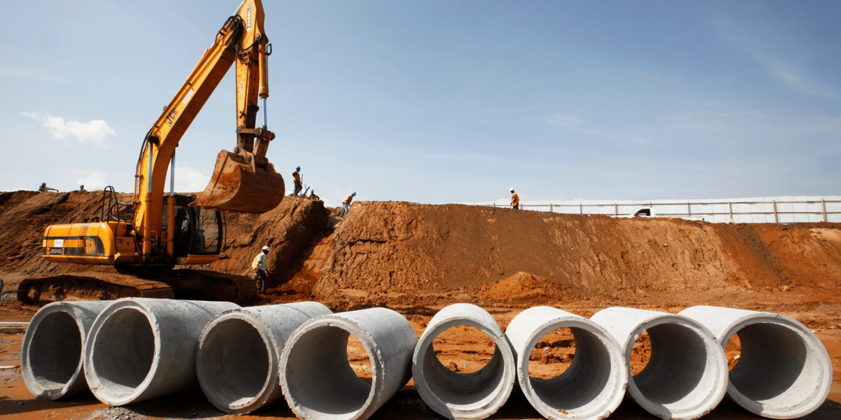 Assainissement Abidjan infrastructures chantier