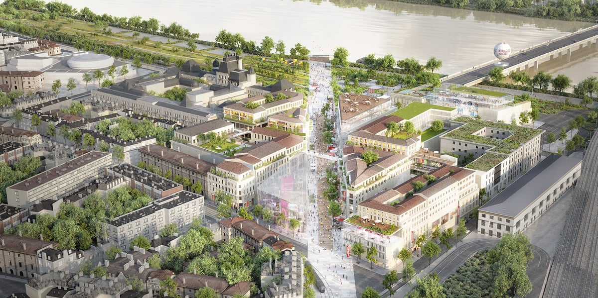 L'architecture du projet a été conçue par la Maison Edouard Francois.