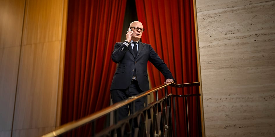 Édouard Philippe, jeudi à la mairie du Havre.