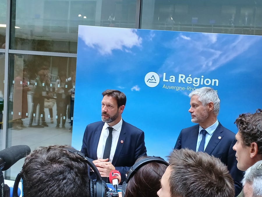 Fabrice Pannekoucke a été choisi par Laurent Wauquiez lui-même pour le remplacer à la tête la collectivité.