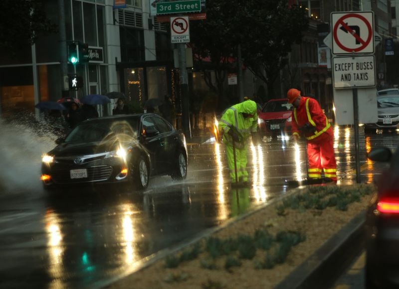 La Californie balayée par une violente tempête