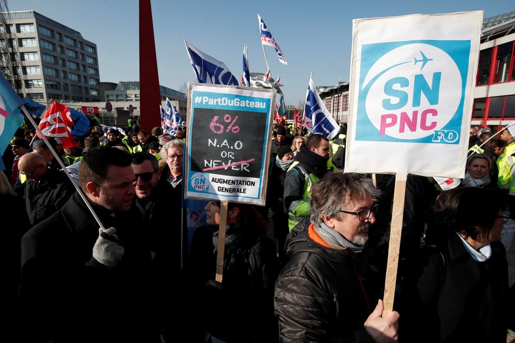 Air France, grève, augmentation de salaire, pilotes, PNC,