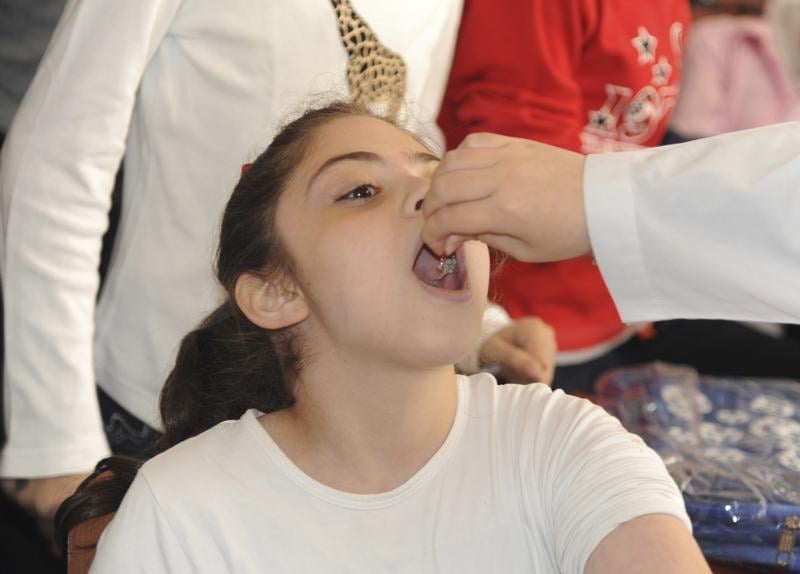 Les vaccins contre la polio distribués partout, promet Damas