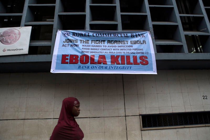Ebola pourrait toucher 1,4 million de personnes d'ici janvier