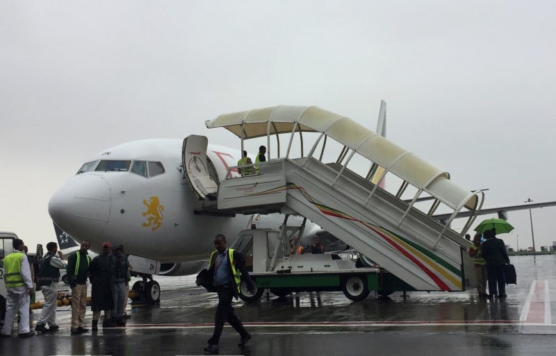 Premiers vols entre l'ethiopie et l'erythree depuis 20 ans