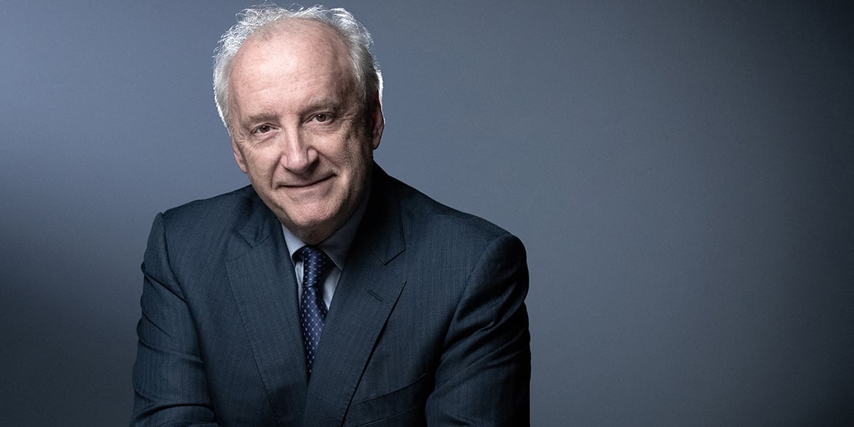 Hubert Védrine à Paris, en avril 2022.