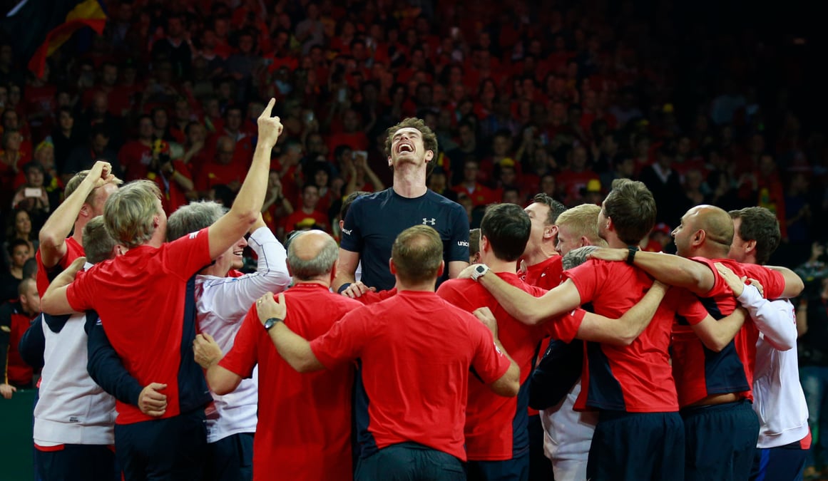 Murray offre la coupe davis a la grande-bretagne