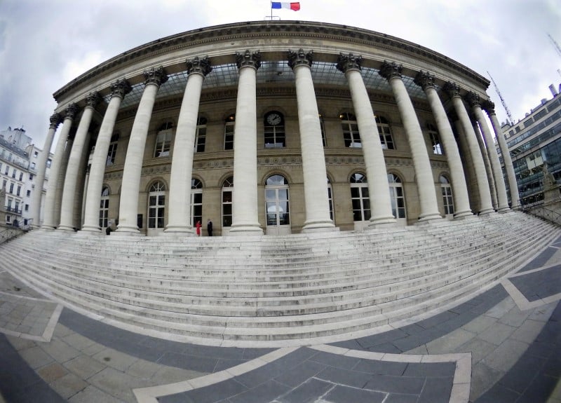 La bourse de paris en recul en debut de seance