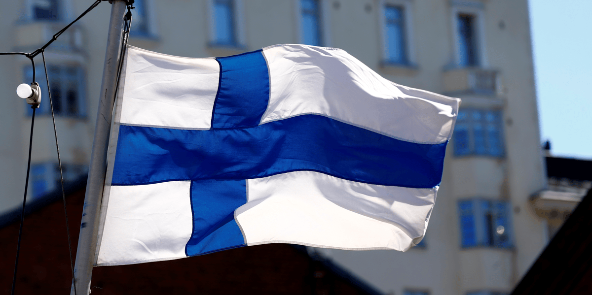 Drapeau, Finlande