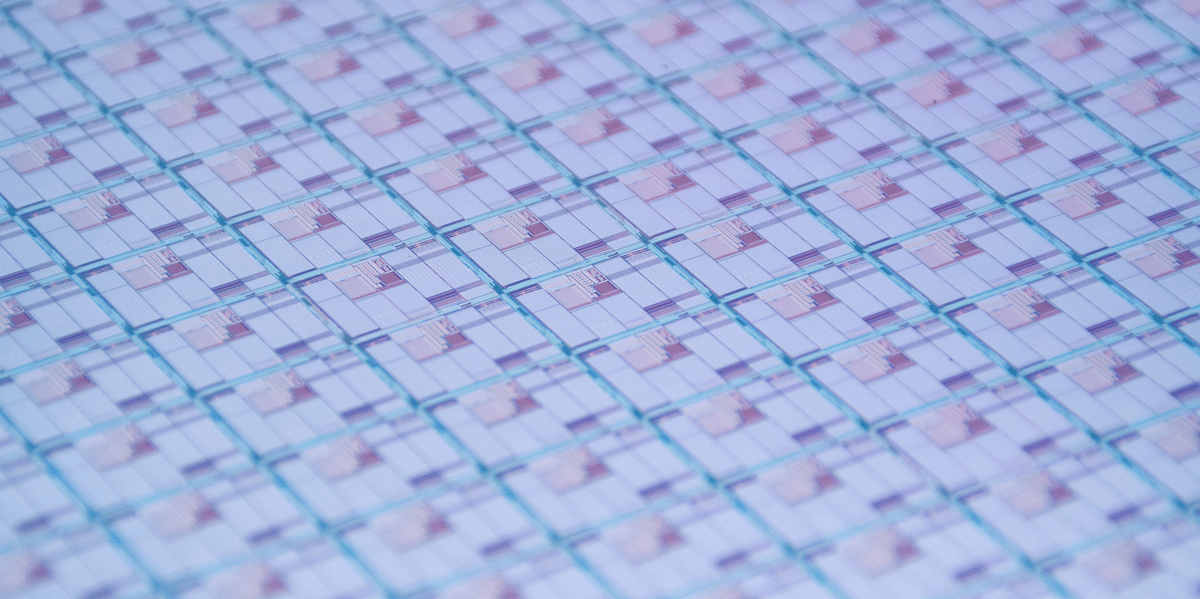 Wafer silicium quantique