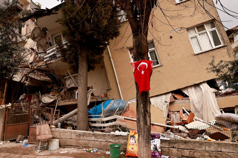 Tremblement de terre dans la province de hatay, en turquie