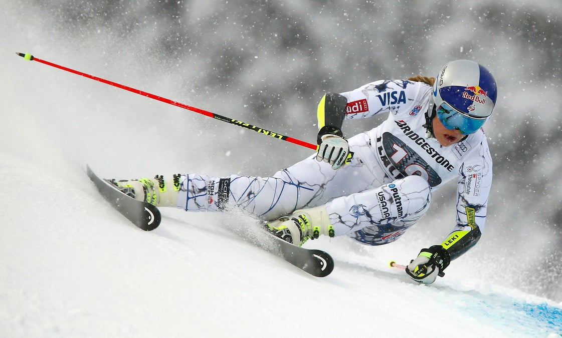 Lindsey vonn ecrase la concurrence a cortina d'ampezzo
