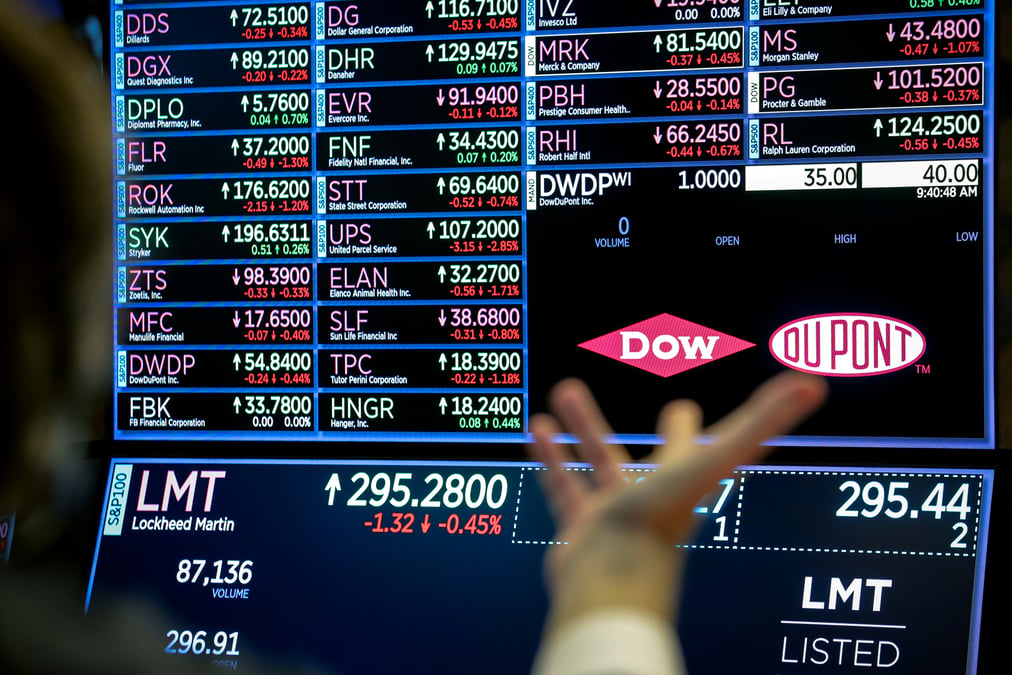 Dow inc va remplacer dowdupont dans le dow jones