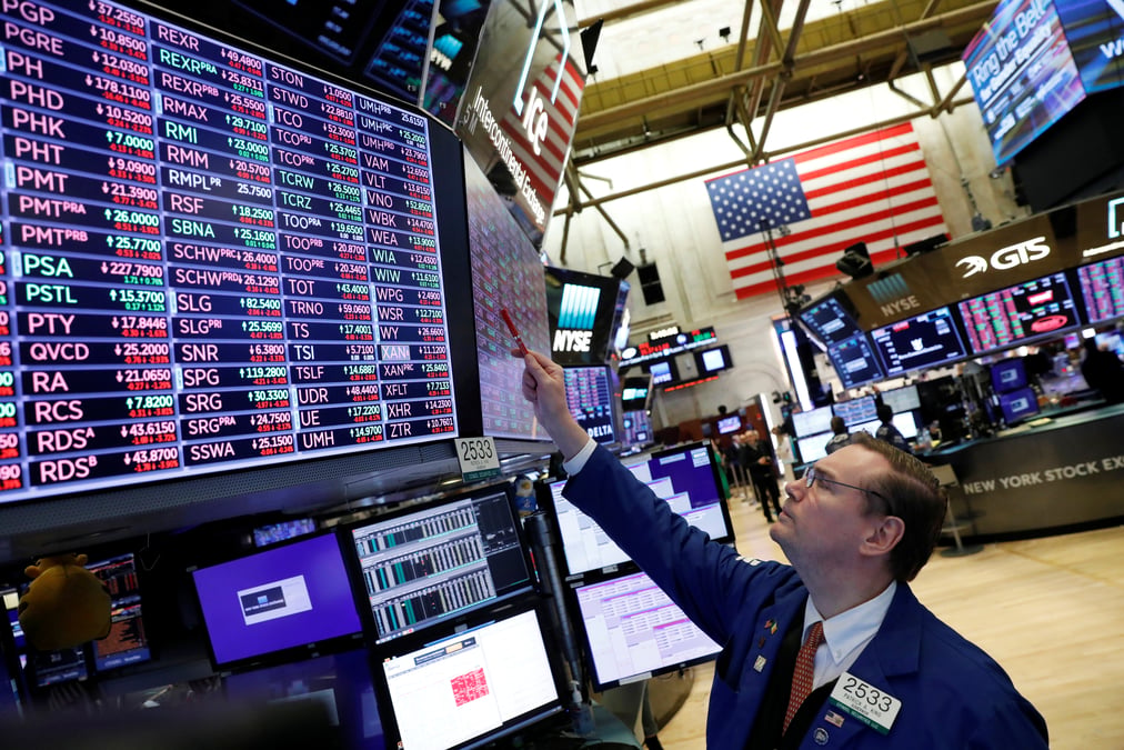 La bourse de new york ouvre en baisse
