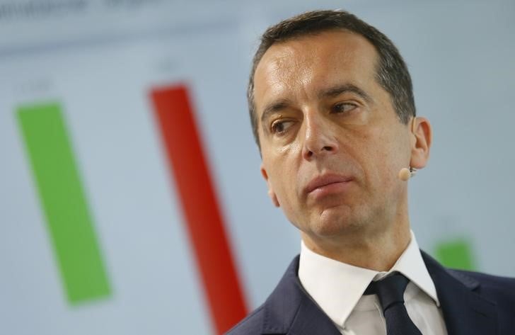 Christian kern, futur chancelier autrichien