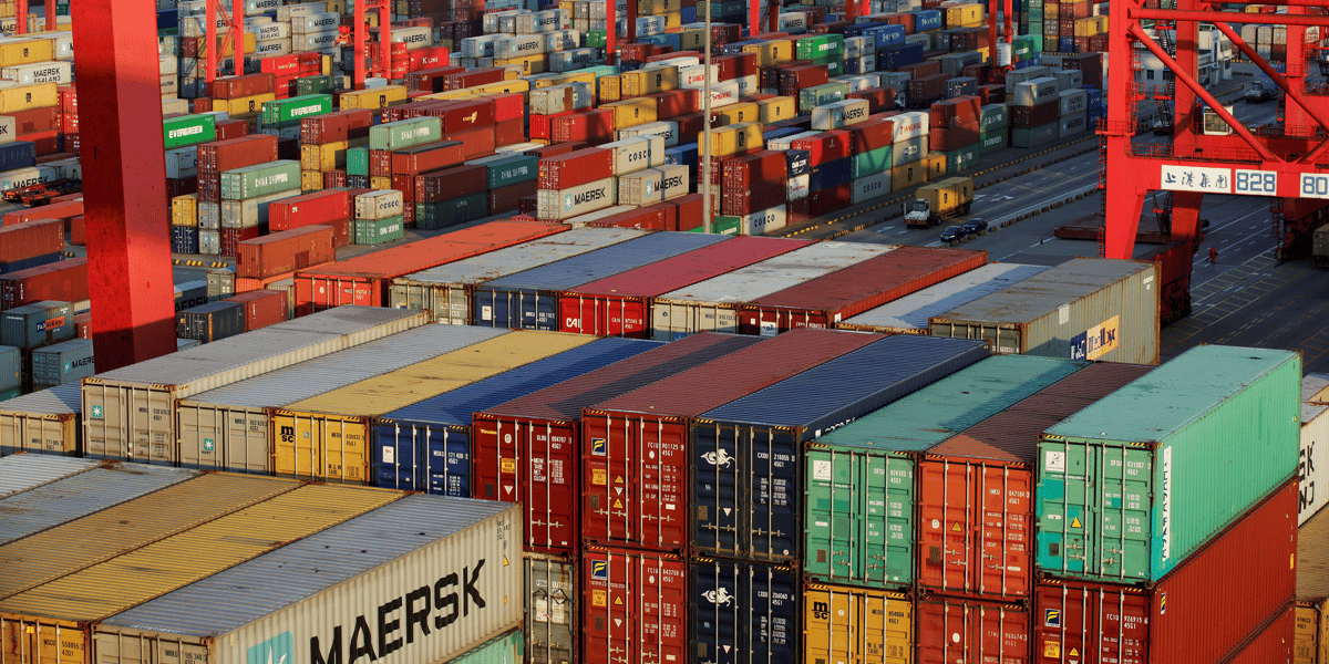 Chine, commerce, balance commerciale, conteneur, shipping, marchandises,