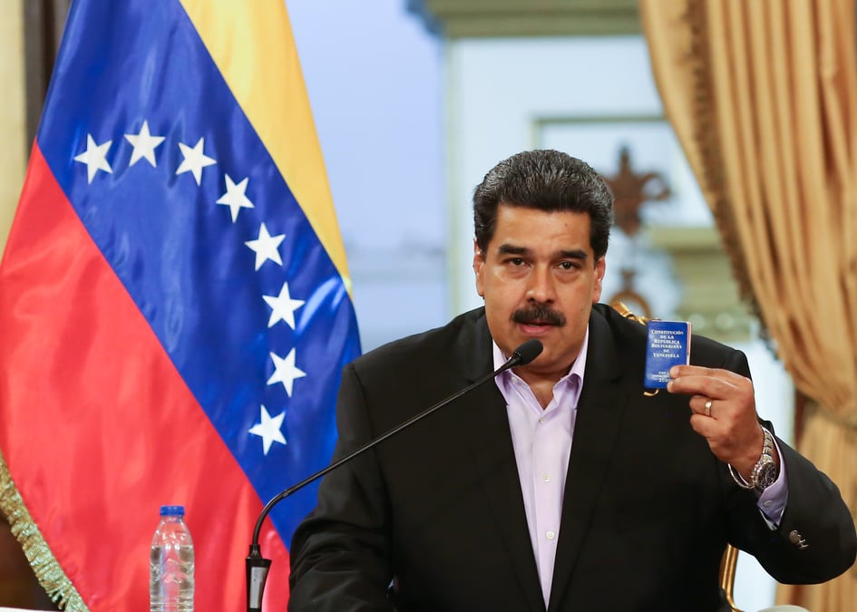 Venezuela: maduro dit etre pret a discuter avec l'opposition, selon l'agence ria