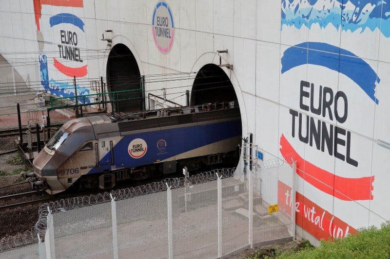 Le trafic d'eurotunnel en hausse en juillet