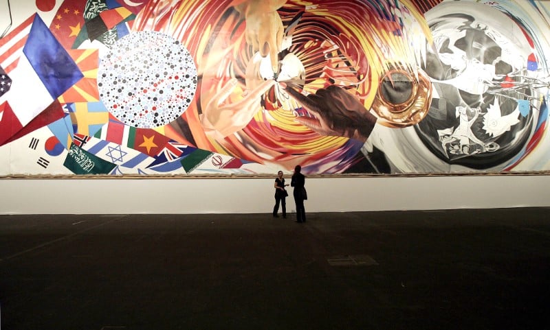 James rosenquist est mort