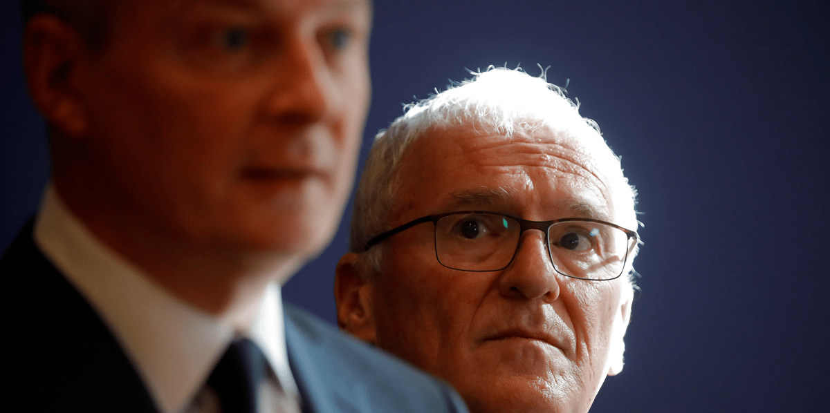 Le 28 octobre 2019, à Bercy, le ministre français des Finances, Bruno Le Maire, et le directeur général de l'entreprise d'État EDF, Jean-Bernard Levy, tiennent une conférence de presse pour présenter le rapport Folz, sur les problèmes de construction de l'EPR de Flamanville et plus globalement sur l'avenir de la filière nucléaire française.