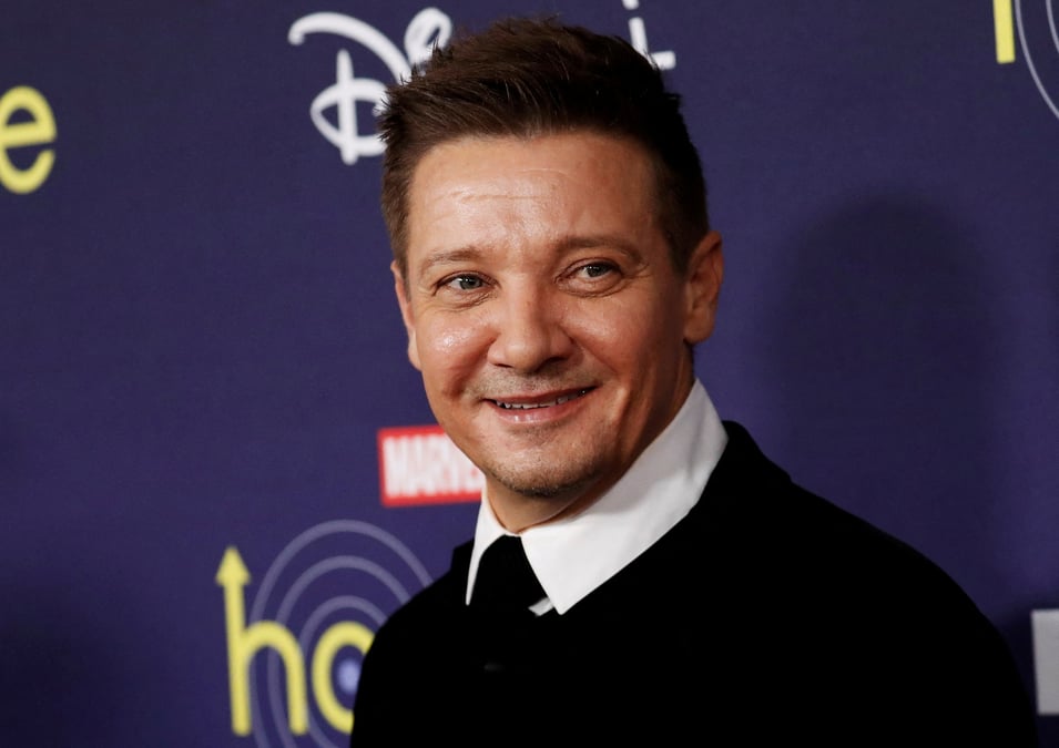 Photo d'archives de l'acteur americain jeremy renner