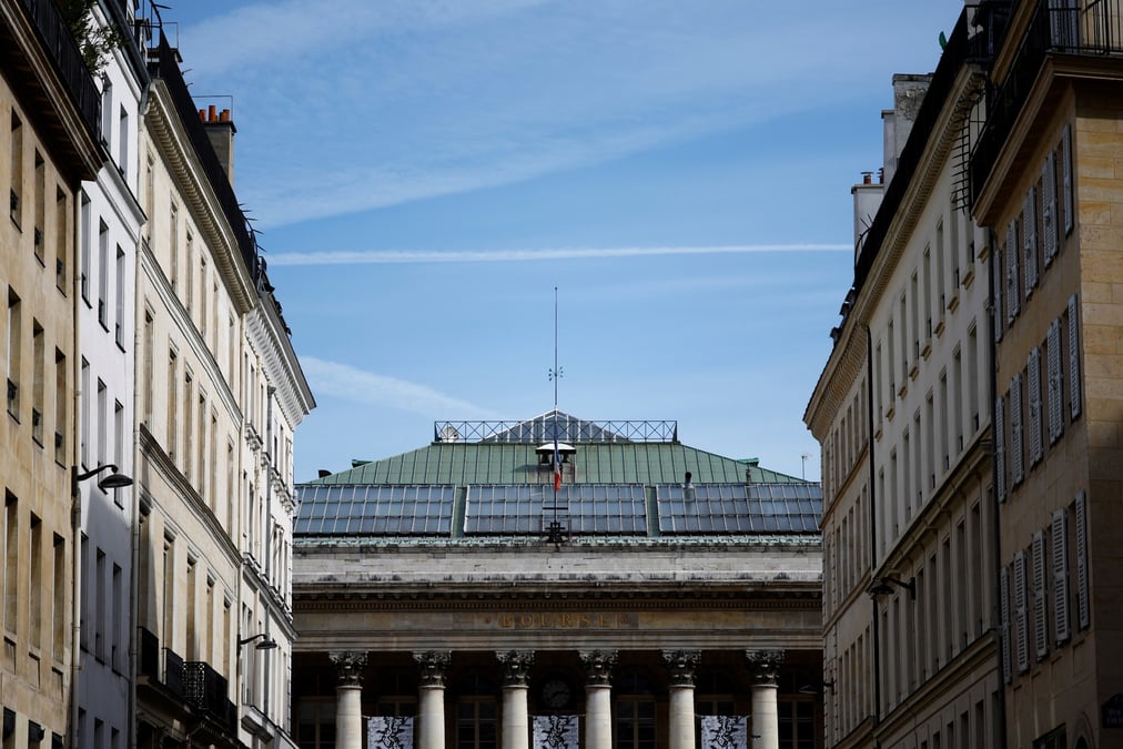 Ancien batiment de la bourse de paris