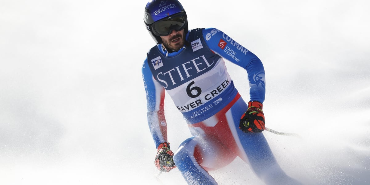 À l’arrivée
de la descente
de Beaver Creek,
aux États-Unis,
le 6 décembre.