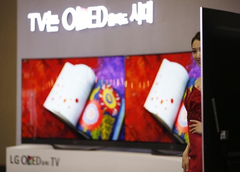 Lg electronics mise toujours sur les ecrans oled