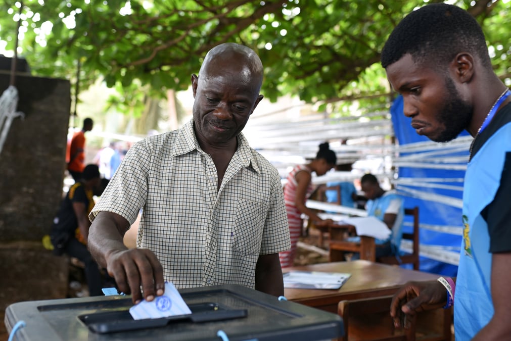 Second tour de la presidentielle en sierra leone