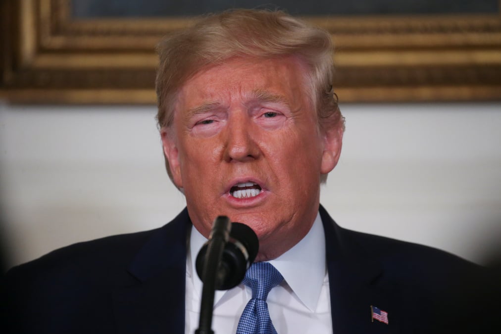Trump assure que l'economie americaine est "tres forte"