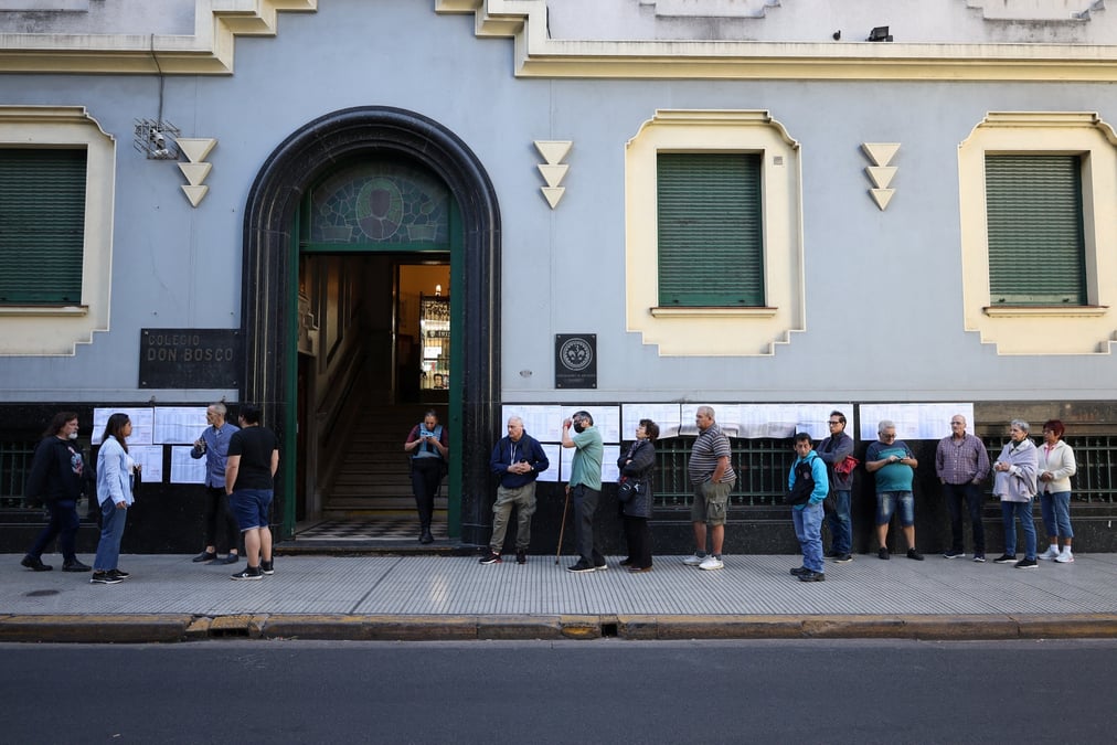 L'argentine organise le second tour de l'election presidentielle